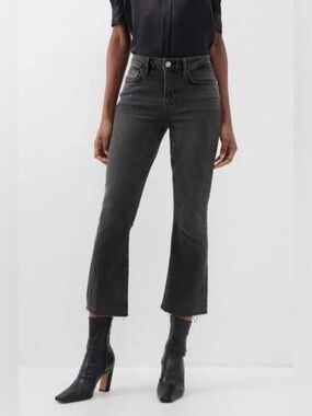 Frame Le One Crop Mini Boot, womens 1, like new!